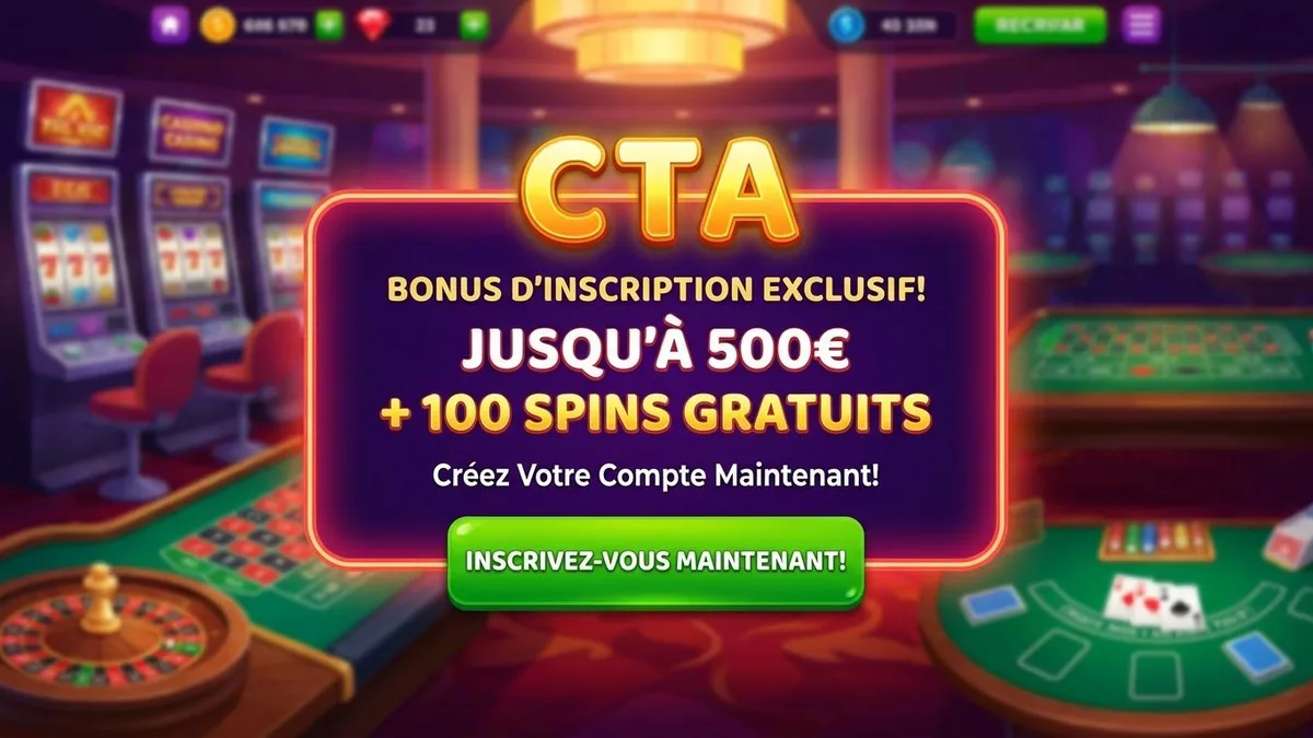 Inscription avec bonus